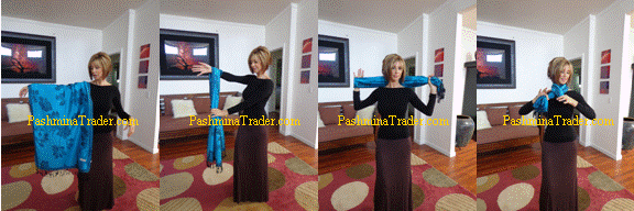 my urban poncho wear as a scarf